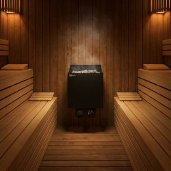 Holls elektrisk saunaovn Vulkano 9 kw