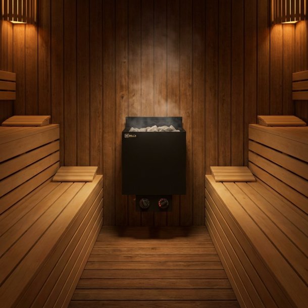 Holls elektrisk saunaovn Vulkano 9 kw