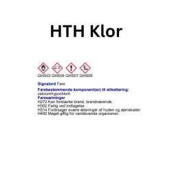 Hth Klor Granulat 10 kg til Pool - uden Cyanursyre