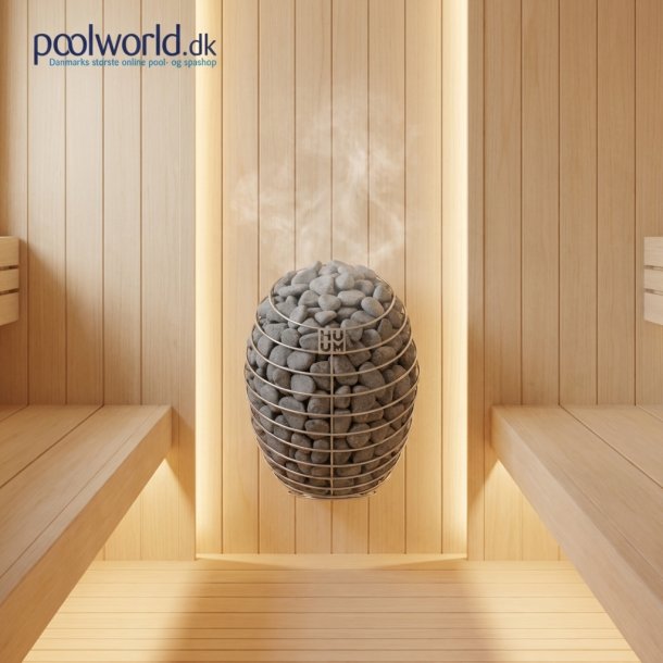 Saunaovn Huum Drop - Elektrisk 9 kW med wifi