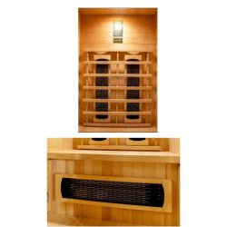 Infrar&oslash;d sauna Keramisk Mariana 2 - 1 Person