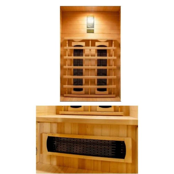 Infrar&oslash;d sauna Keramisk Mariana 2 - 1 Person