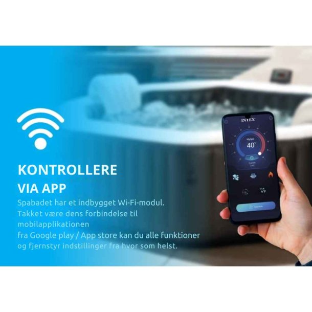 Intex PURESPA Greystone DeLuxe HWS 1100