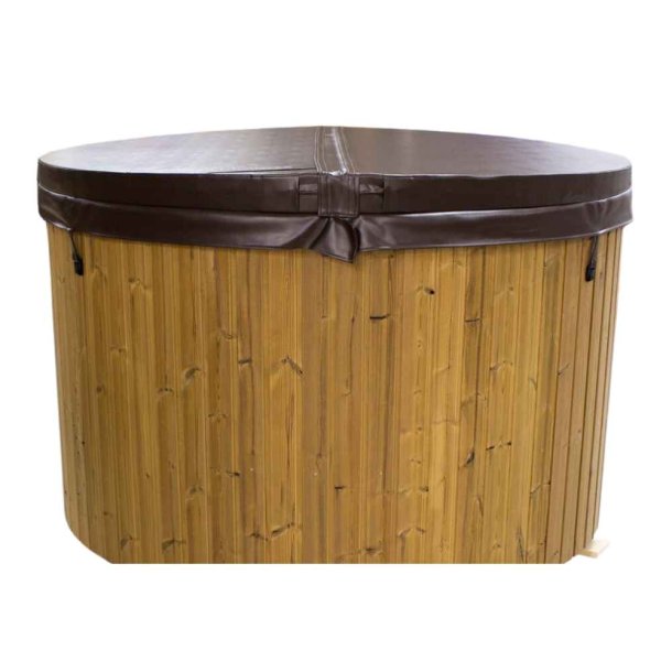 Isoleret l&aring;g &Oslash;184 cm Coffee - Til Topspa XS og Citytub