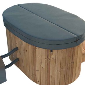 Isoleret cover til Isbad Oval Grey til Ofuro vildmarksbad