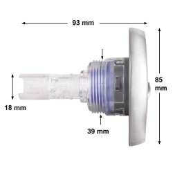 Jet 3" - transparent 1-huls rotation transparent V3 Wellis