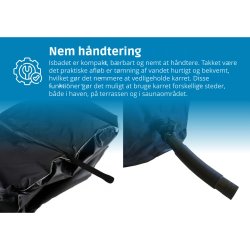 Koldtvandskar �80�75 cm 350 l Marimex