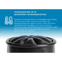 Ovalt Isbad 125�75�77 cm Marimex