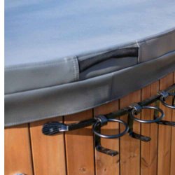 Kopholder Sort stbejern til vildmarksbad - 3 holder