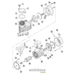 Kripsol Lbehjul 0,33hk Ondina pumpe 0,25 kW