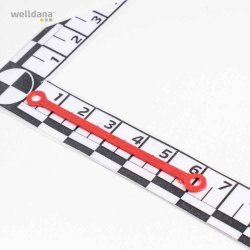 Kugleventil 1/4" PVC  komplet med fittings