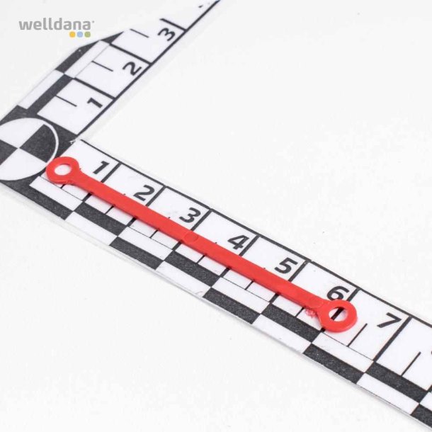 Kugleventil 1/4" PVC  komplet med fittings