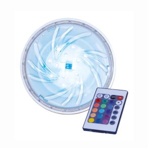 LED Poollys RGB med fjernbetjening Swim & Fun