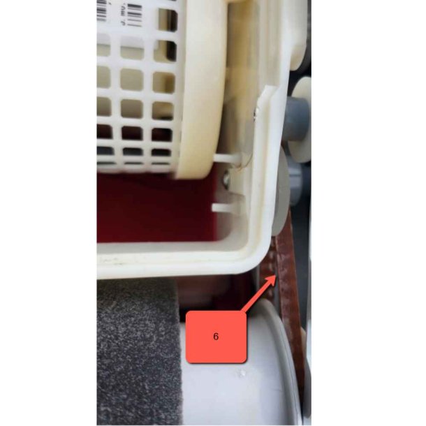 Lille brunt Blte til  Poolrobot Galeon MED