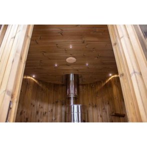 LED Lys til St&aring;ende Sauna T&oslash;nde - 12 V - 9 Leds