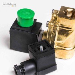 Magnetventil Messing 1/2" til Pool flow