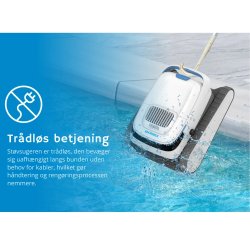 Marimex RobotVac Fraser AKU robotst&oslash;vsuger til pool
