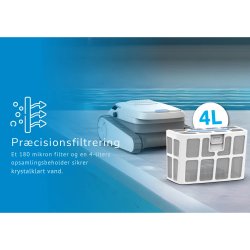 Marimex RobotVac Fraser AKU robotst&oslash;vsuger til pool