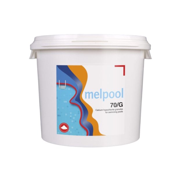 Melpool - 70G - Klor Granulat - ingen Cyanursyre - 5 kg
