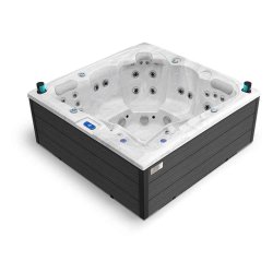 Montreal Udespa Hvid marmor 5 personer