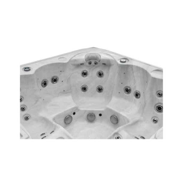 Montreal Udespa Hvid marmor 5 personer