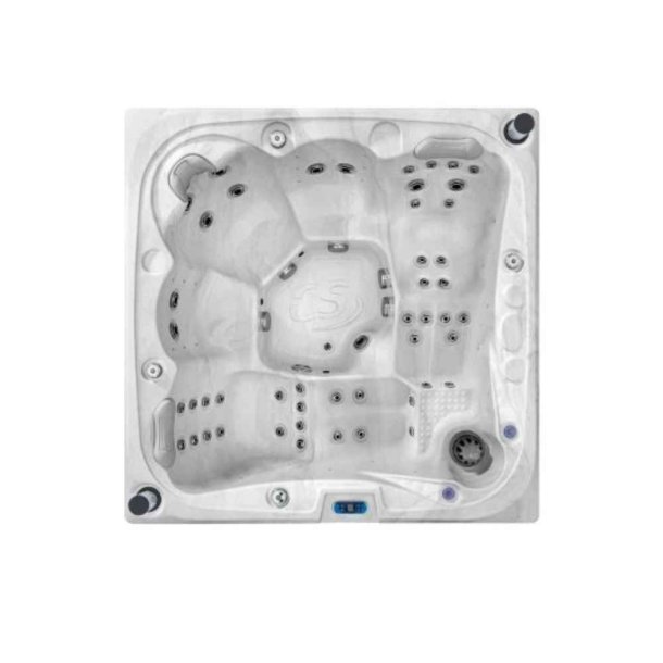 Montreal Udespa Hvid marmor 5 personer