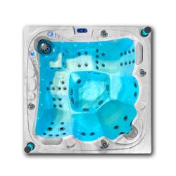 Montreal Udespa Hvid marmor 5 personer