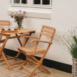 Nordby Folde Havestol i Teak