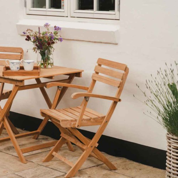 Nordby Folde Havestol i Teak