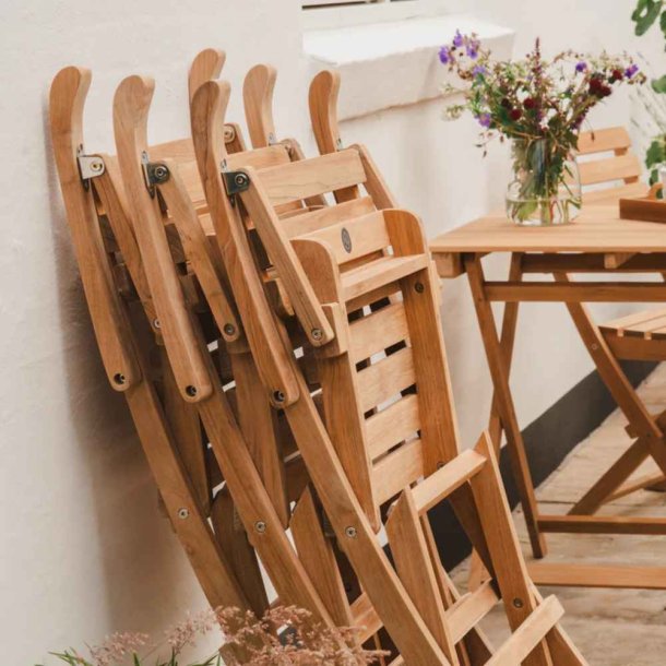 Nordby Folde Havestol i Teak