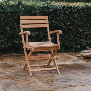 Nordby Folde Havestol i Teak