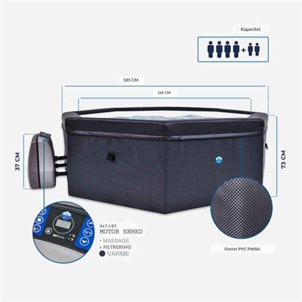 Octopus Udespa med 5 Mbel elementer