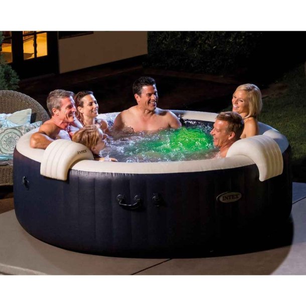 Oppustelig Udespa Purespa Bubble HWS1100 - Intex