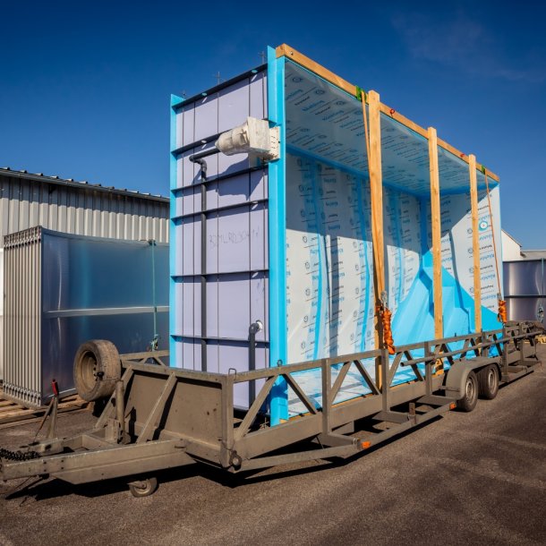 PP Pool Bl� 3,5 x 7,2 x 1,5 m med Pooltag