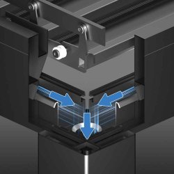 Pergola MotionFlex 400 bioklima med hvid LED-belysning