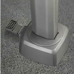 Platin Cantilever Have Parasol som drejer 360 grader Antracit