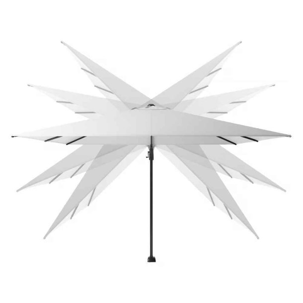 Platin Cantilever Have Parasol som drejer 360 grader Antracit