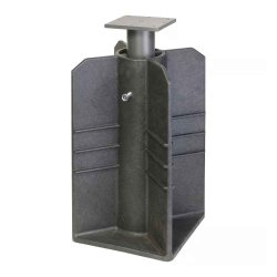 Platin Cantilever Have Parasol som drejer 360 grader Antracit