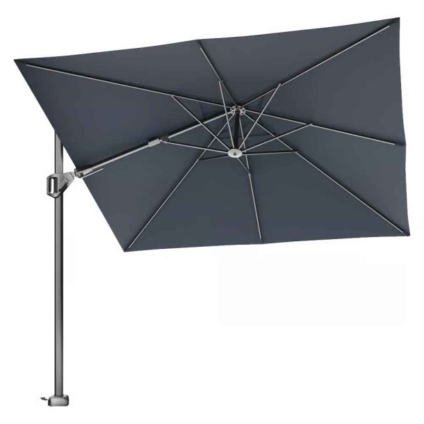 Platin Cantilever Have Parasol som drejer 360 grader Antracit