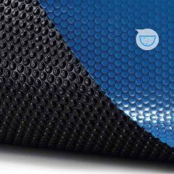 Pool Termotppe 400 Mikron sort / bl 5 x 10 m