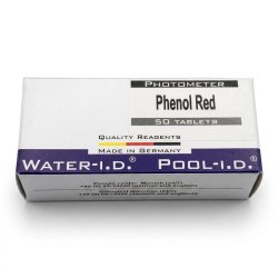 Pool Lab - Phenol Red - Refill Tabletter 50 stk - pH m&aring;ling