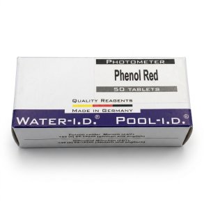 Pool Lab - Phenol Red - Refill Tabletter 50 stk - pH m&aring;ling
