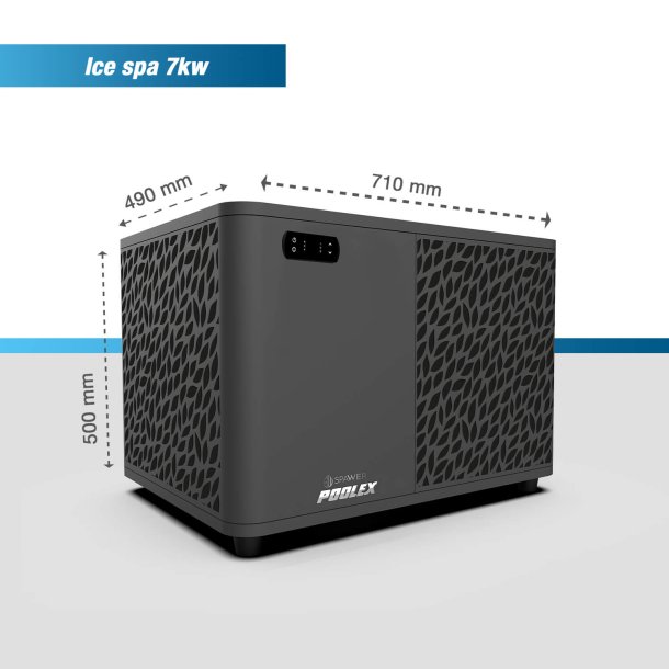 Poolex Spawer varmepumpe til Udespa 7 kW