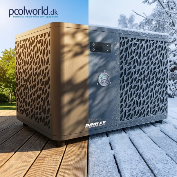 Poolex Spawer varmepumpe til Udespa 7 kW