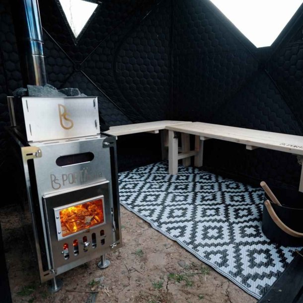 PortaSauna Hex 1.8m x 1.8m x 2.1m