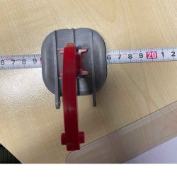 Reservedel - Klap til Flowvis Flowmeter