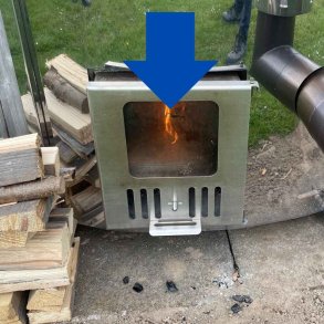 Reservedel - glas til brndeovn - Vildmarksbad De Luxe