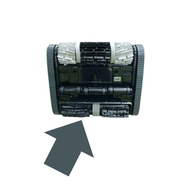 Rullebrste bag til Poolrobot 8streme 1054/7310/7311/7320