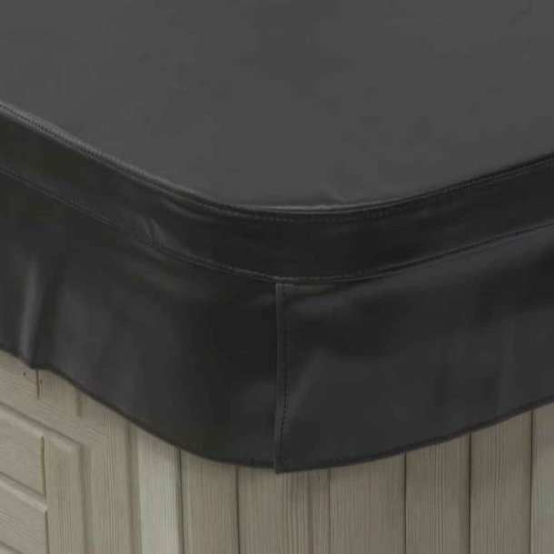 Rund Isoleret Cover til spa 176 cm Sort - Core