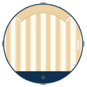 Rund Skiffo Luma flydende platform - Flydebro
